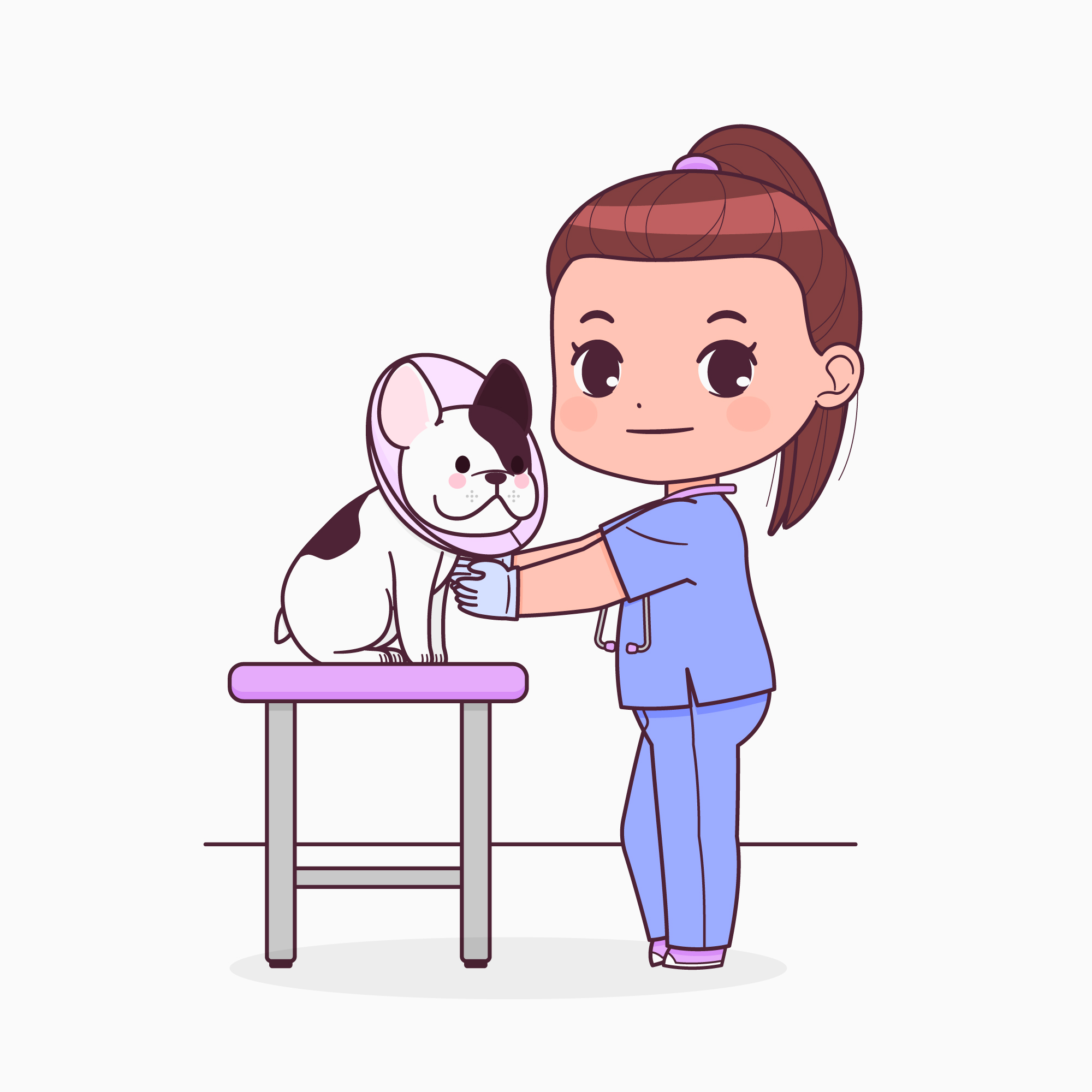 Manon, auxiliaire spécialisée vétérinaire en apprentissage